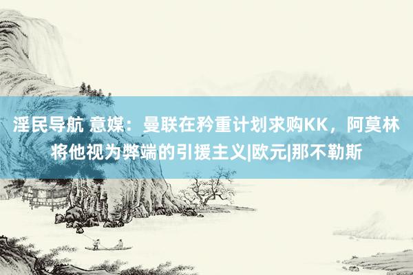 淫民导航 意媒：曼联在矜重计划求购KK，阿莫林将他视为弊端的引援主义|欧元|那不勒斯